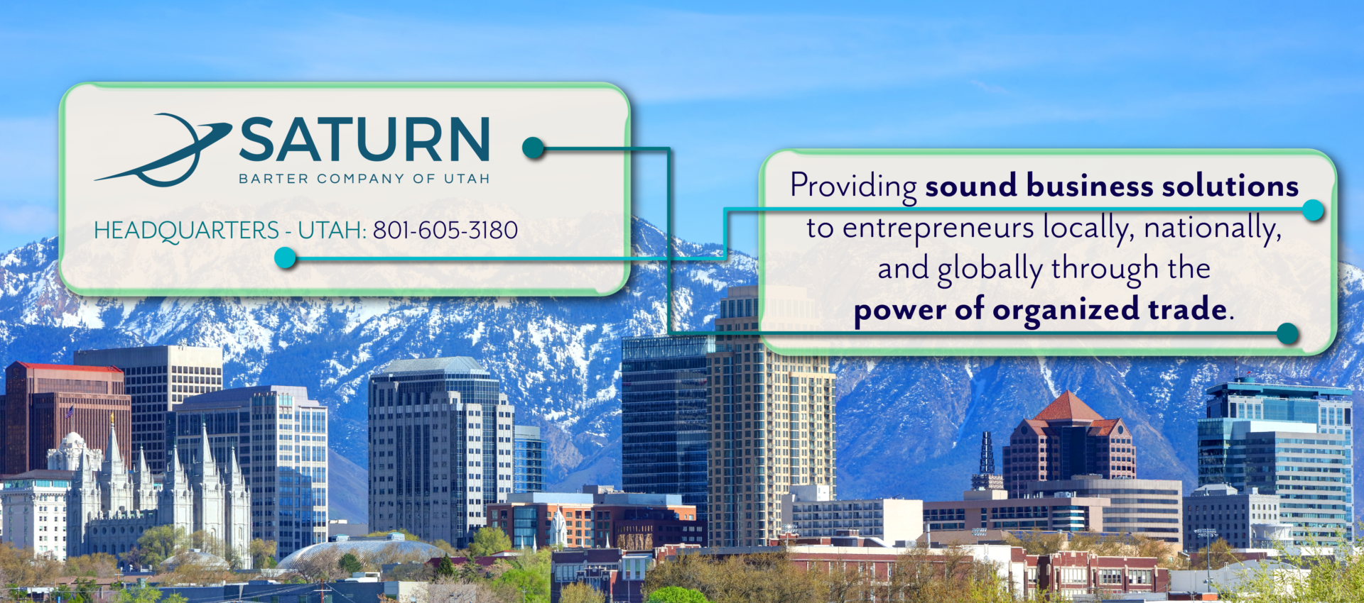 Saturn Barter Locally minded, internationally connected barter network.